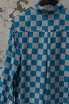 Archivio J.M.Ribot shirt SH01/RB blue grid